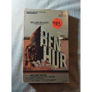 Ben-Hur Part 1(1959) Rare MGM Big Box VHS Vintage